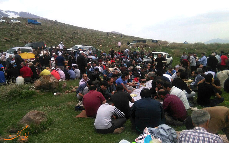مراسم برف چال در مازندران مراسم برف چال در مازندران