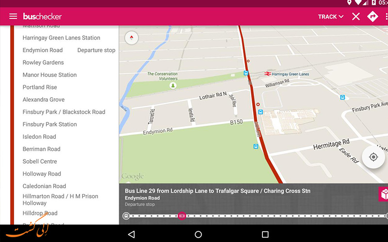 باس چکر-UK Bus Checker باس چکر-UK Bus Checker