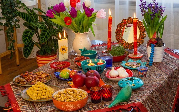 سفره هفت سین سفره هفت سین