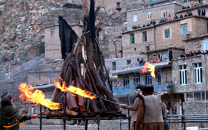 فرهنگ چهارشنبه سوری کردستان فرهنگ چهارشنبه سوری کردستان