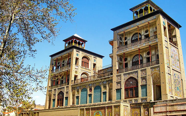 بازدید از طبقات بالای شمس العماره بازدید از طبقات بالای شمس العماره