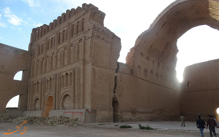 نابودی طاق کسری نابودی طاق کسری