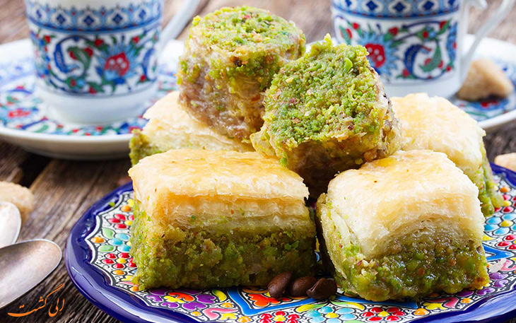 باقلوا و قهوه ترک باقلوا و قهوه ترک