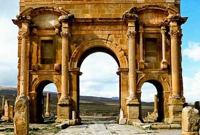 شهر باستانی تیمگاد در الجزیره