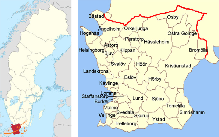استان اسکانه یا اسکانیا استان اسکانه یا اسکانیا