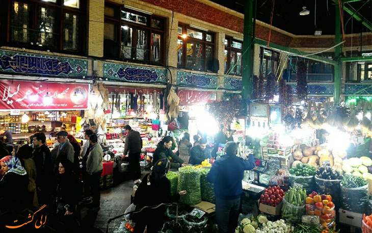 حجره های دور تا دور تکیه تجریش حجره های دور تا دور تکیه تجریش