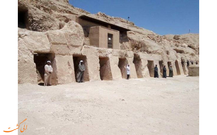 کشف مقبره های عظیم در الاقصر مصر پس از هزاران سال کشف مقبره های عظیم در الاقصر مصر پس از هزاران سال