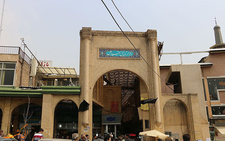 سردر ورودی بازار تجریش سردر ورودی بازار تجریش
