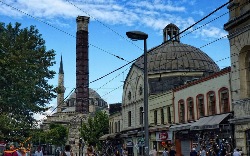 ستون کنستانتین در استانبول | Column of Constantine ستون کنستانتین در استانبول | Column of Constantine