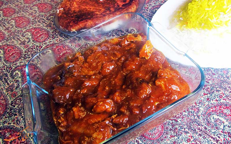 خورشت آلو خورشت آلو
