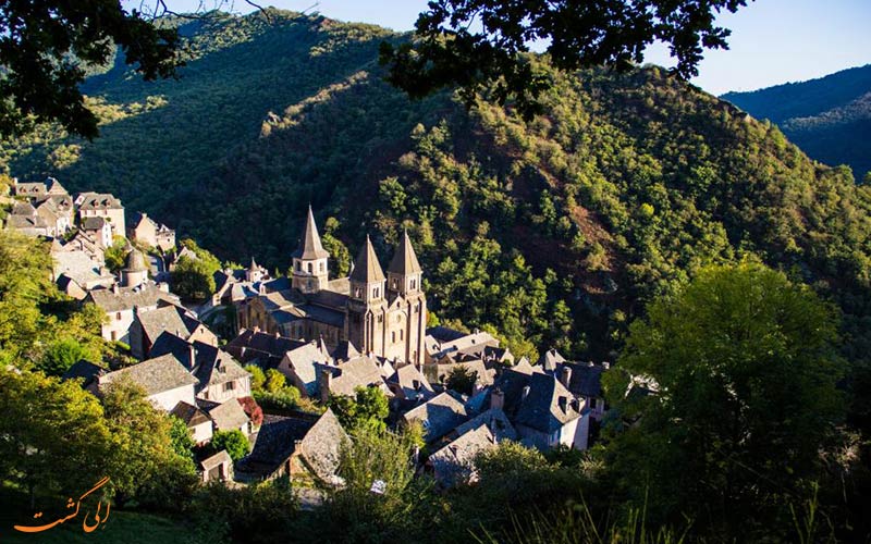 منطقه کونک در فرانسه | Conques منطقه کونک در فرانسه | Conques