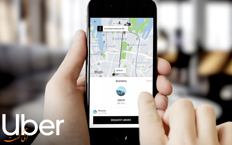 اپلیکیشن Uber اپلیکیشن Uber