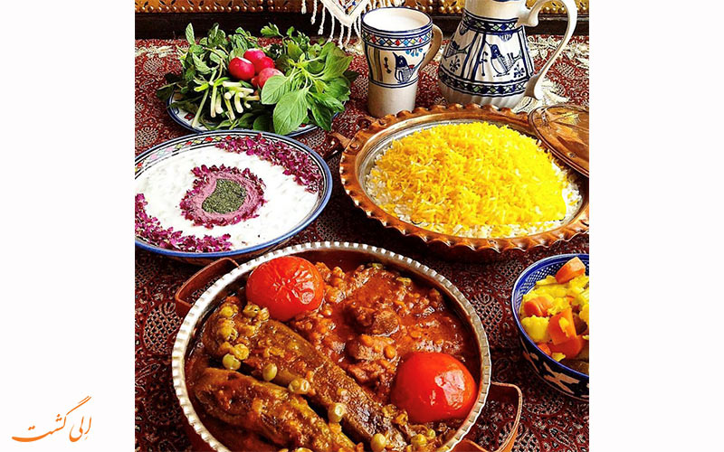 قیمه بادمجان قیمه بادمجان