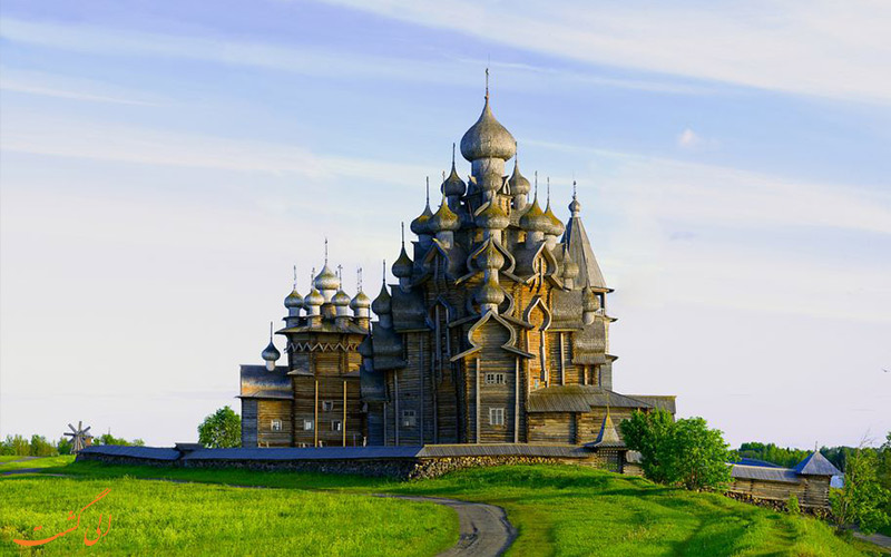 کلیسای جزیره کیژی از دیدنی های روسیه کلیسای جزیره کیژی از دیدنی های روسیه