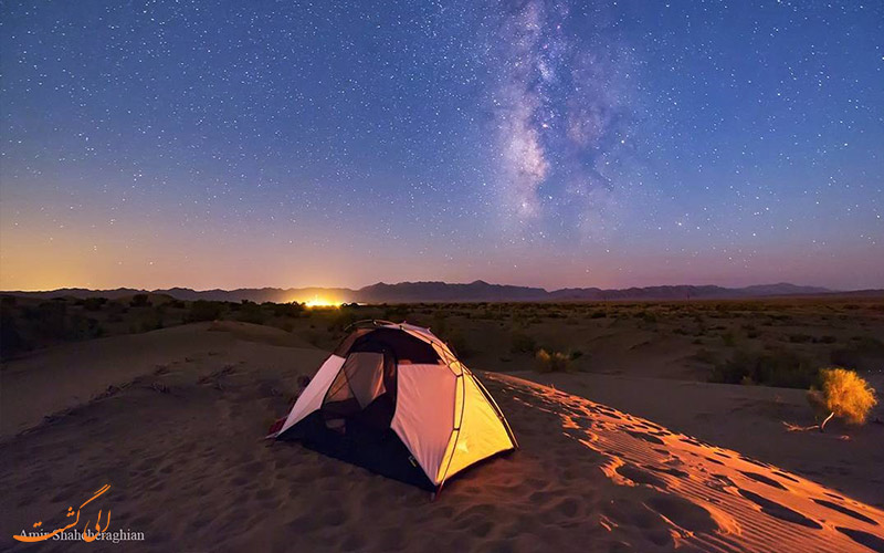 کویر-مرنجاب برای رصد آسمان شب کویر-مرنجاب برای رصد آسمان شب