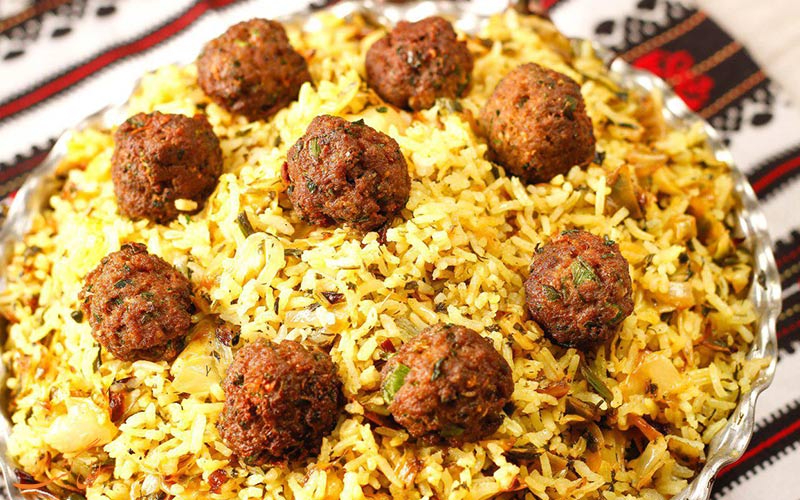 پلو مخلوط مشهدی پلو مخلوط مشهدی