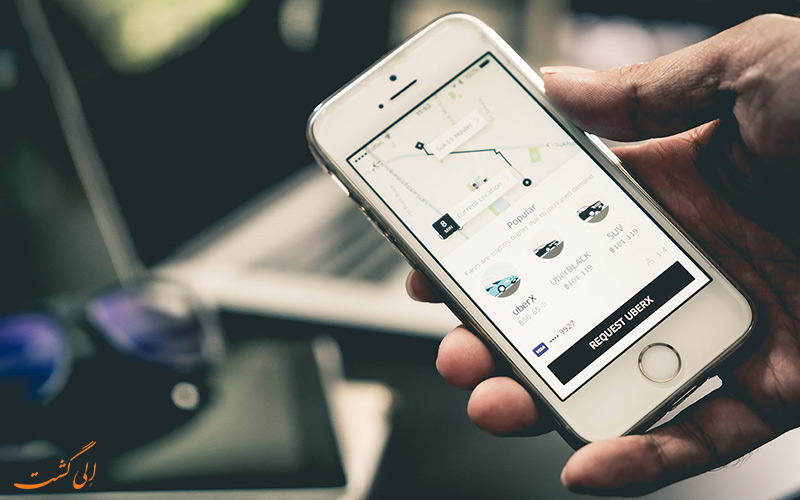 کار با اپلیکیشن اوبر کار با اپلیکیشن اوبر