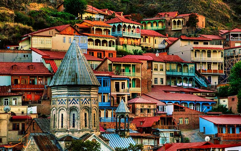جاذبه های شهر تفلیس در گرجستان جاذبه های شهر تفلیس در گرجستان