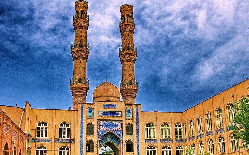 مسجد جامع تبریز در روز آفتابی مسجد جامع تبریز در روز آفتابی