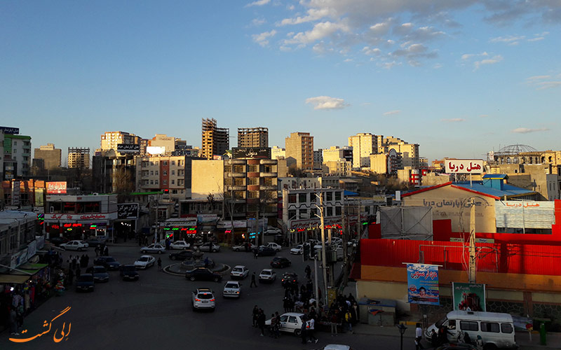 نمایی از روز در شهر سرعین نمایی از روز در شهر سرعین