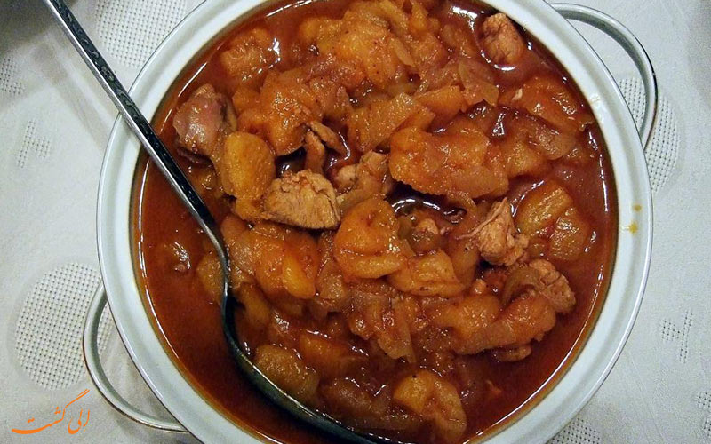 خورشت آلو خورشت آلو