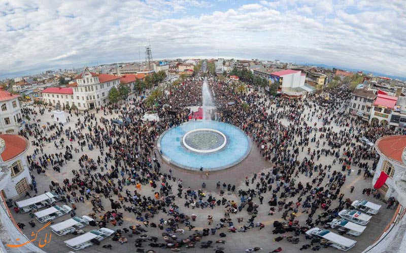 تصویر پاناروما میدان شهرداری رشت تصویر پاناروما میدان شهرداری رشت