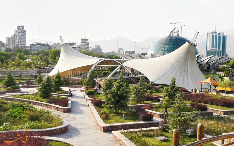 نمایی از پارک آب و آتش