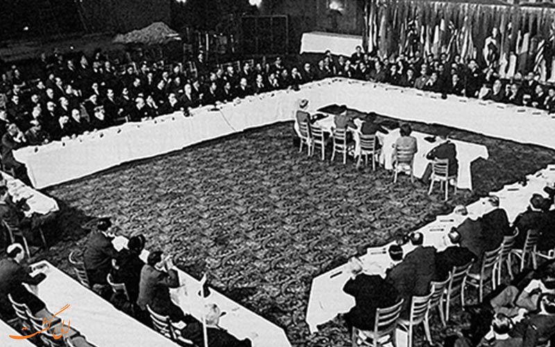 امضای کنوانسیون بینالمللی هواپیمایی در سال 1944 امضای کنوانسیون بینالمللی هواپیمایی در سال 1944