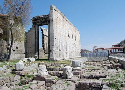 Ankara temple معبد آگوستوس آنکارا
