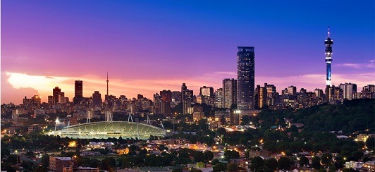 Johannesburg-Sunset سفر به ژوهانسبورگ