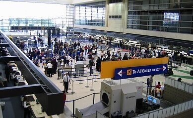 LAX-International-checkin فرودگاه