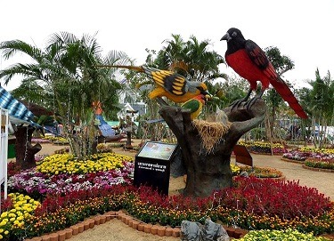 chainatbirdpark نمایشگاه پرنده نی