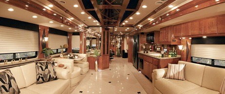 rv_interior_led_lights ماشین کاروان