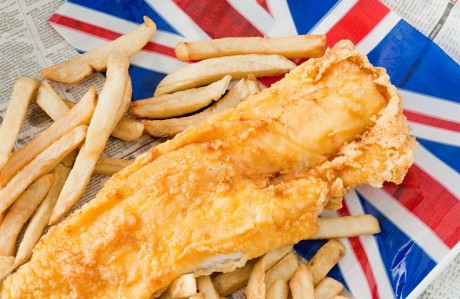 British-Fish-and-Chips غذای انگلیسی