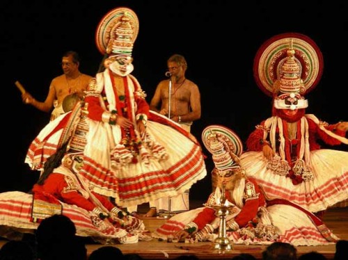 Kathakali_Dance جاذبه های هند