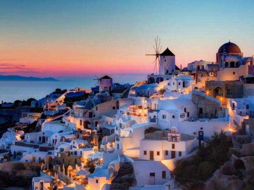 Santorini-island جزایر یونان