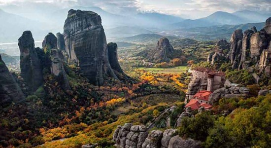 meteora شهر کوهستانی