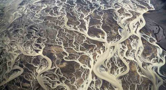 iceland-braided-river-12 رودخانه های بافته