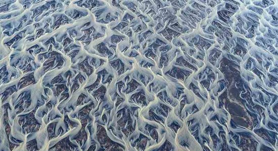 iceland-braided-river-39 رودخانه های بافته