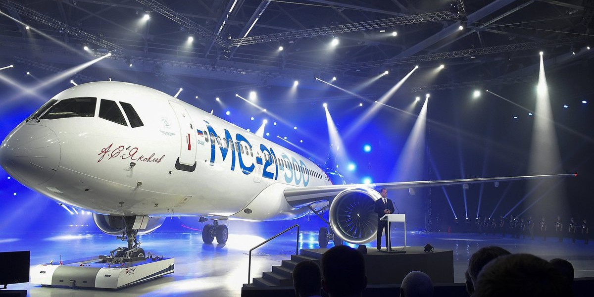 MC-21-300 هواپیمای جدید روسیه