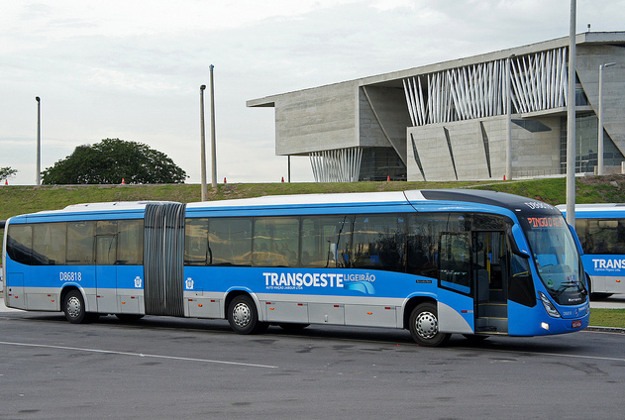 BRT-mariordo المپیک در ریودوژانیرو برزیل