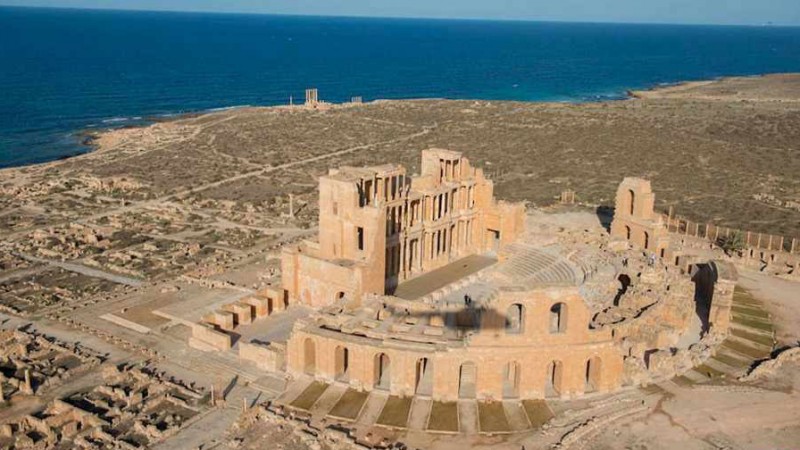 The-Ruins-of-Leptis-Magna خرابه های لپتیس مانیا