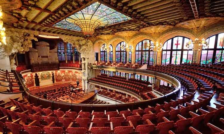 Palau de la Musica Catalana قصر موسیقی کاتالان