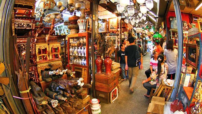بازاری در تایلند بازاری در تایلند