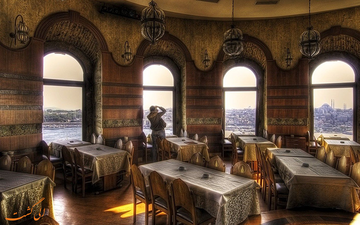 رستوران برج گالاتا در استانبول