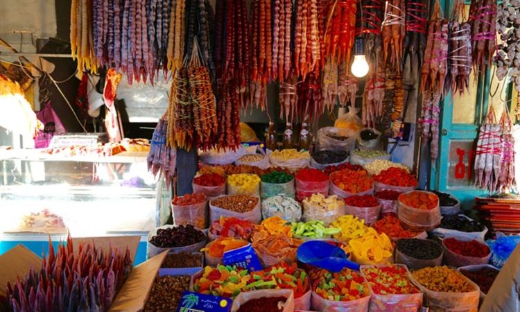 بازار خوارکی در تفلیس بازار خوارکی در تفلیس
