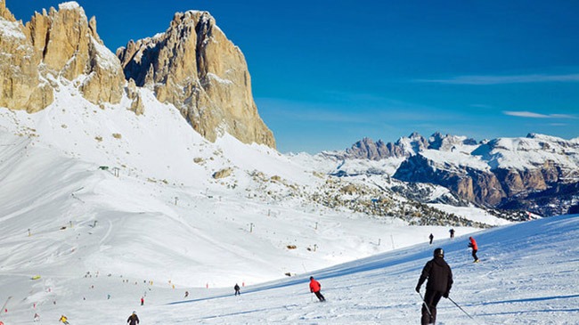 skiing in italy skiing in italy