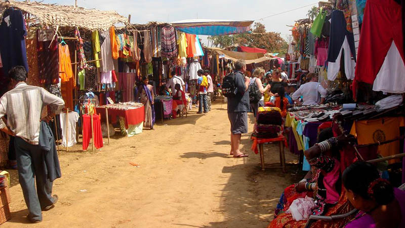Anjuna's Wednesday Flea Market Anjuna's Wednesday Flea Market