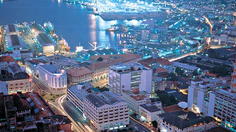 Colombo from up Colombo from up
