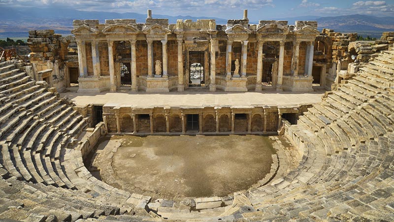Hierapolis theater Hierapolis theater